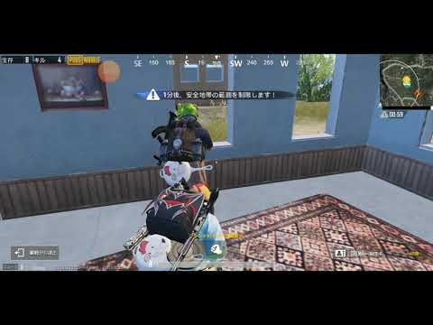PUBG　チーミングとチート使っても負ける公認プレイヤー