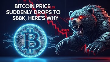 Bitcoin Price Suddenly Drops to $88K, Here