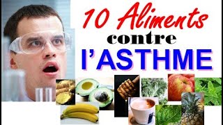 Traitement Naturel de l'ASTHME - 10 ALIMENTS pour soulager l’asthme