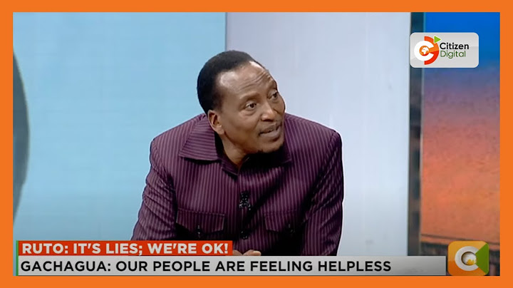Senator Onyonka: There is nothing good to talk about Ruto. I am frustrated!