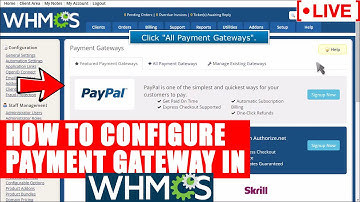[🔴LIVE] How to setup and configure payment gateways in WHMCS?