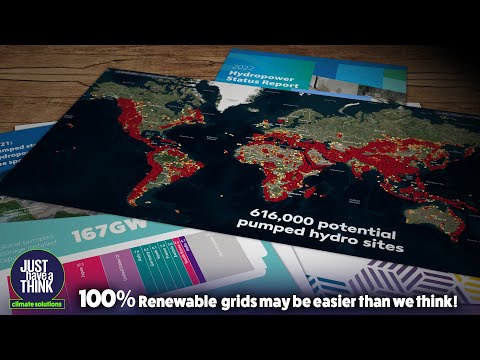 The insane potential of Pumped Storage Hydropower.