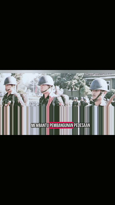ABRI masuk desa #tni #polri #ppm #lvri