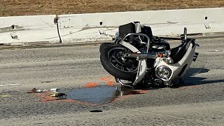 CHP Trooper Motorcycle Accident I Lake Elsinore, CA