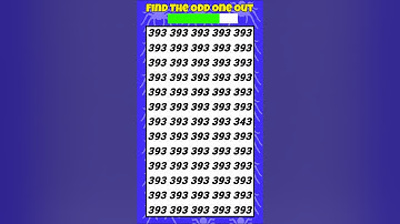 Find The Odd One Out-Numbers Edition (Best Quiz Video)#funquiz #quiz #quiztime #findtheodd