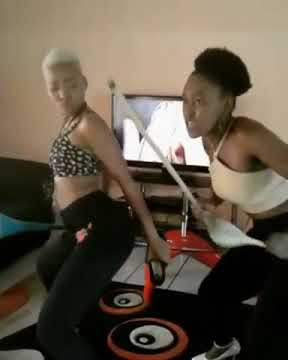 Sibahle from Uzalo - December Dance preparation