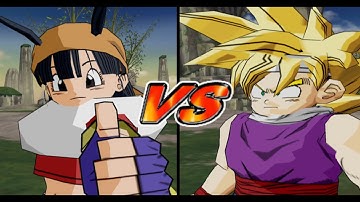 🆚 Pan Bee VS Kid Gohan SSJ (PvP) | DBZ Twinsanity | Infinite World Mod PS2