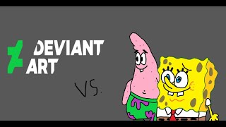 SPONGEBOB AND PATRICK VS. DEVIANTART