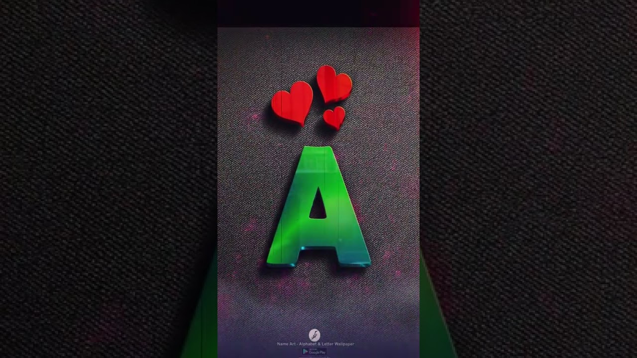 A Name Art Video Status | A Letter Whatsapp Status | Name Art #shorts