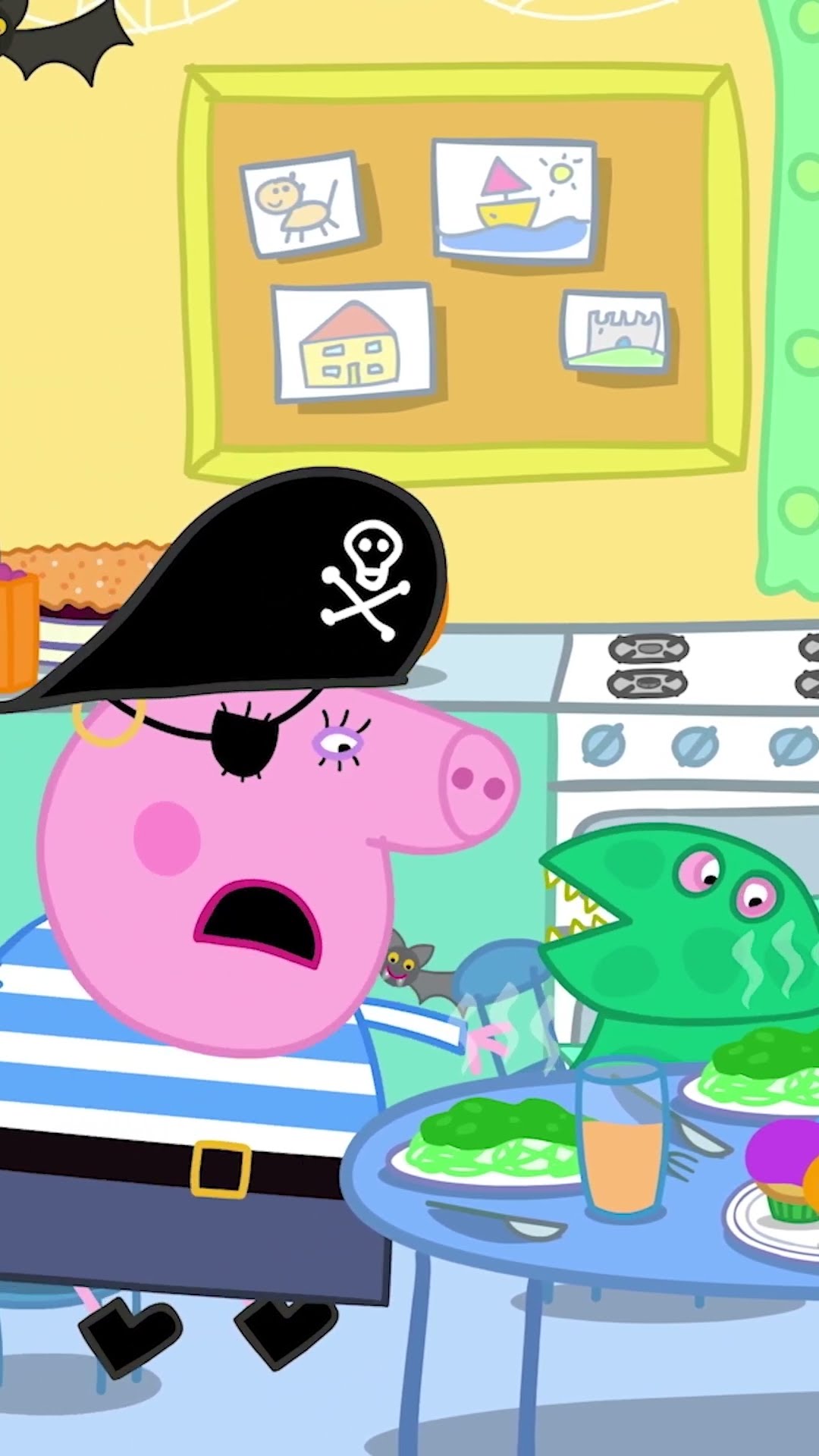 Guloseimas assustadoras de Halloween #ContosdaPeppaPig #PeppaPig #Shorts