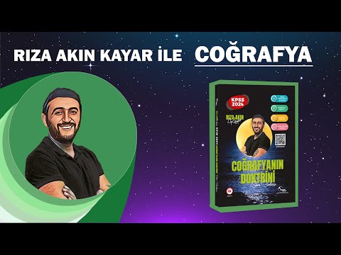 Türkiye'nin Yer Şekilleri Soru Çözüm | 2024 KPSS COĞRAFYA RIZA AKIN KAYAR