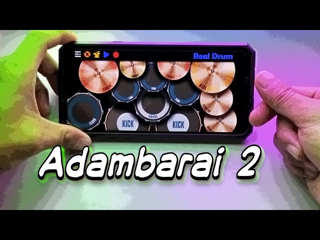 VIRAL TIKTOK ADAMBARAI 2 - DJ DESA  |  REAL DRUM COVER  |  By. abd. Rafik Mohi class=