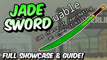 The NEW Jade Sword is The BEST Weapon in Dead Rails! (Jade Sword Guide & Full Showcase)