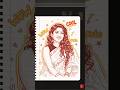 How to create Cute sketch in 5 secs? ☺️😘#trending #shorts #viral