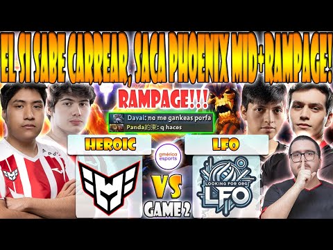 HEROIC vs LFO BO3[GAME 2]SEMIFINAL- WISPER, DAVAI LAMA VS MATTHEW, PAYK-DREAMLEAGUE SEASON 28: SA