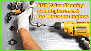 If You Can't PASS SMOG Do This | Mercedes Benz EGR Valve Cleaning M113 Engine S Class W220 2000-2006