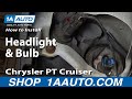 How to Replace Headlight 2001-05 Chrysler PT Cruiser