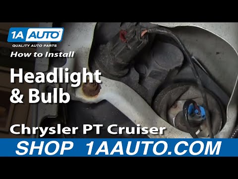 How to Replace Headlight 01-05 Chrysler PT Cruiser