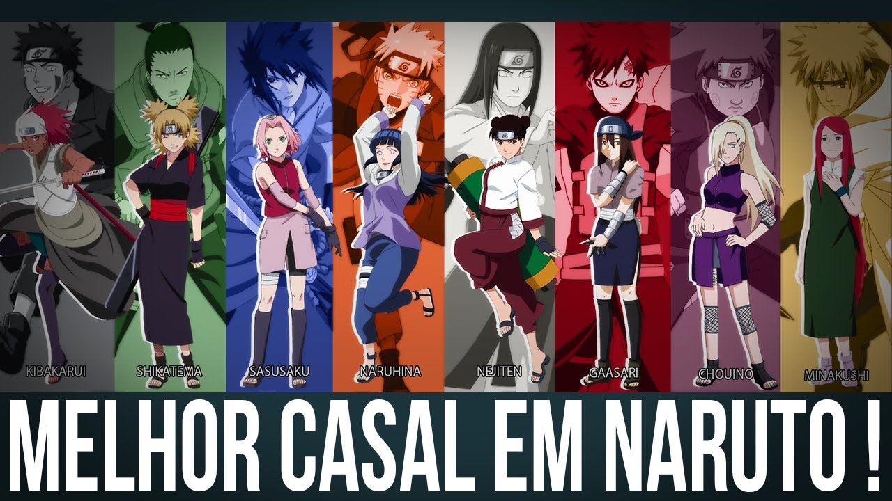 Casais do naruto