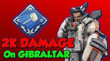 I got the 2K BADGE with GIBRALTAR!? Apex Legends (Gameplay)