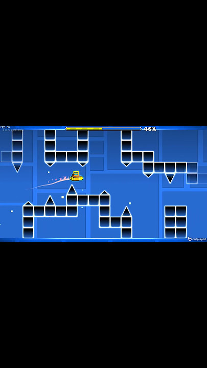 YouTube or TikTok  #geometrydash #gdgameplay #gd