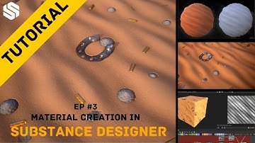 🔥Easily Create Stylized Sand Material in Substance Designer Part 3[FREE TUTORIAL] Adding Color