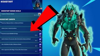 Fortnite Chapter 5 Season 2 : Kick Start Quests : How To