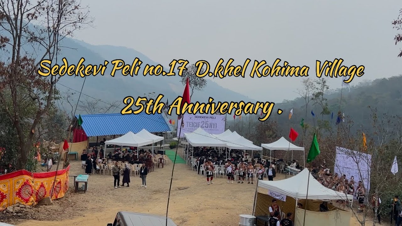 Sedekevi Peli D.khel Kohima Village Celebrate 25th years Anniversary| 01/03/25
