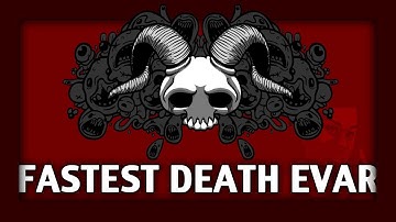 The Binding of Isaac w/ Wolv21 - Wrath of the Lamb - Fastest Death Evar!