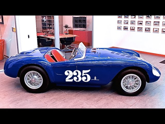 Ferrari Factory Restored 500 Mondial Spyder PF 1954 Rubirosa