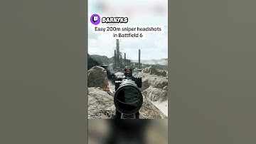How to get 200m sniper headshots in Battlefield 6 and unlock PSR#fyp#battlefield#battlefield6#gaming