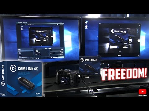 Elgato Cam Link 4K | Connect Your Camera/DSLR to Your Computer