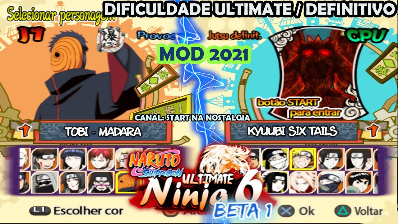 Download do jogo Naruto – Ultimate Ninja - PS2 ISO