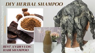 Best DIY Homemade Natural Shampoo/Herbal Shampoo &amp; Conditioner with Fenugreek for Fast Hair Growth