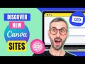 New Canva Sites 2022🔥Create your Responsive WEBSITE with your DOMAIN [BETA]