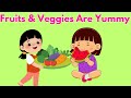 Fruits &amp; Veggies fun | Nursery Rhymes &amp; Kids Song