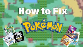 How Game Freak Should Fix Pokemon