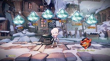 Crash Bandicoot 4 - 106% Walkthrough, Part 124: Snow Way Out (N. Verted, All Gems)