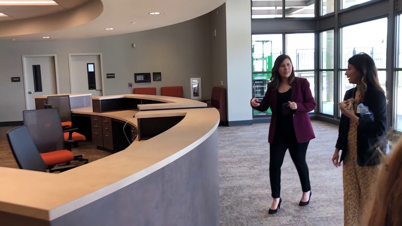 Students give sneak peek tour of Rancho San Juan High School