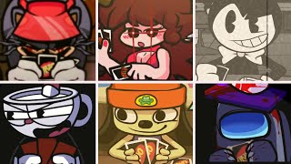 Pasta Night But Everytime Its Lord X Turn A Different Skin Mod And Cover Is Used - Fnf