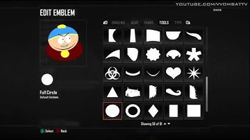 CoD:BO2 Emblem Tutorial #01 | South Park: Cartman