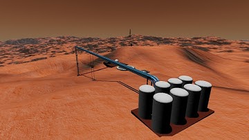 SimpleRockets 2 - Landing on Mars Landing Platform