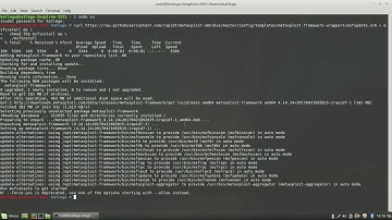 how to install metasploit on linux mint 18.1