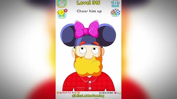 Dop 5 (Delete One Part) Level 316 Walkthrough Solutions - All Levels @MissLakhagaming0