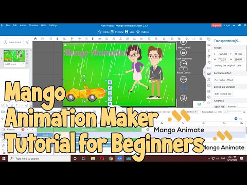 Mango Animation Maker Tutorial - Designed for Beginners
