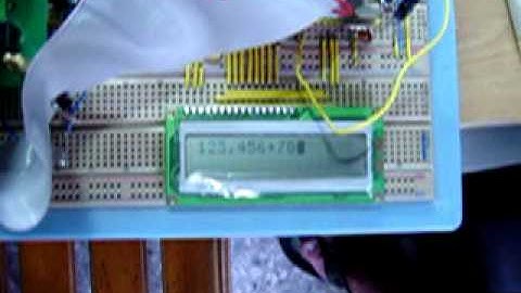 Wireless voice calculator