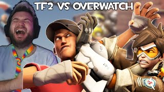 TF2 VS OVERWATCH Reaction