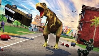 Dino City Rampage 3D - Android Gameplay HD screenshot 4