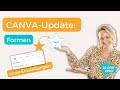 Canva-Formen: Dieses neue Canva-Update 🔥 solltest du nicht verpassen | Canva-Tutorial