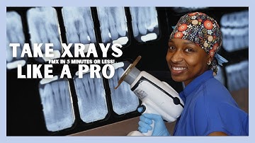 Quick & Easy Way To Take A FMX *LESS THAN 5 MINUTES* | Dental Xrays | Full Mouth Series Radiographs